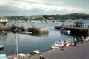 Falmouth Prints: Custom House Quay, Falmouth
