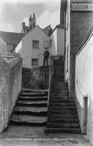 Signage Prints: Custom House Steps in Old Penzance