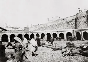 Tangiers Prints: Customs House, Tangier, Morocco, c. 1900
