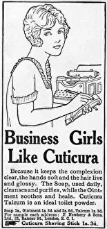 Images Dated 19th March 2012: Cuticura Soap advertisement