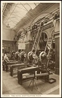 Coinage Prints: Cutting Room at Mint