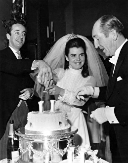 Cutting Wedding Cake