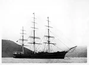 2007 Prints: Cutty Sark under Anchor