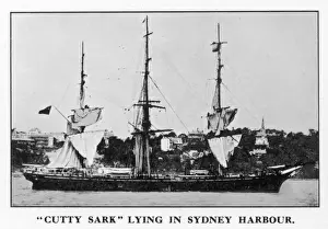 CUTTY SARK IN HARBOUR