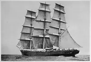 1885 Prints: CUTTY SARK AT SEA