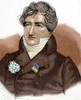 Extinction Prints: CUVIER, Georges (1769-1832). French naturalist. Engraving
