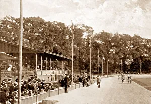 Herne Prints: Cycle racing, Herne Hill Velodrome, London