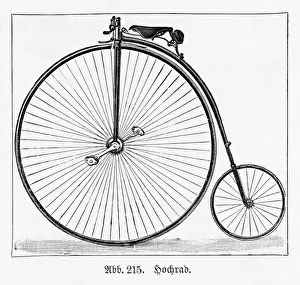 1885 Prints: Cycling / Penny Farthing