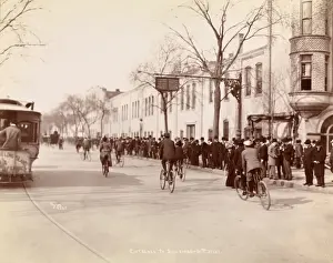 Cyclists in New York