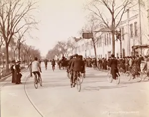 Cyclists in New York
