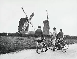 1790 Collection: Cyclists & Windmills