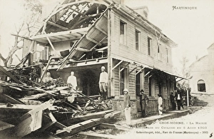 Mairie Gallery: Cyclone damage on Martinique