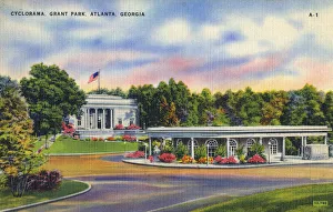 Atlanta Prints: Cyclorama, Grant Park, Atlanta, Georgia, USA Date: circa 1930s