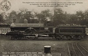 Images Dated 20th November 2019: Three cylinder compound express engine, Ionic