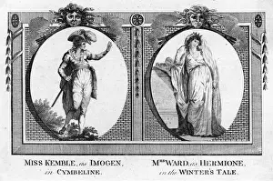 Kemble Prints: Cymbeline and Winters Tale