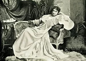 Cynthia Brooke as Paula Ray in The Second Mrs Tanqueray