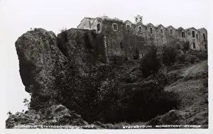 Atop Prints: Cyprus - Stavrovouni Monastery - founded by Saint Helena