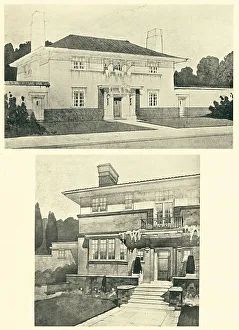 Watford Collection: Cyril Arthur Farey Houses