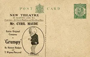 New Items From The Michael Diamond Collection Prints: Cyril Maude in Grumpy, New Theatre, London