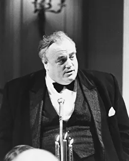Microphone Prints: Cyril Smith, British Liberal politician