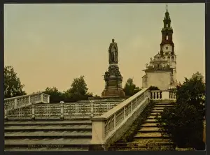 Czar Prints: The Czar Alexanders monument, Czenstochow, Russia (i. e. Cz
