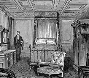 Seasickness Prints: The Czars Bedroom, SY Livadia, 1880