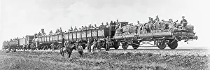Czechoslovak Prints: Czech armoured train 1918