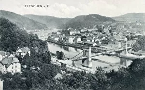 Images Dated 25th April 2019: Czech Republic - Decin - spa town on the Elbe