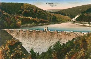 Bohemian Prints: Czech Republic - Komotau Dam