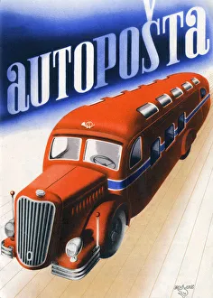 Images Dated 17th April 2019: Czech Republic - Mobile Post Office - Auto Posta