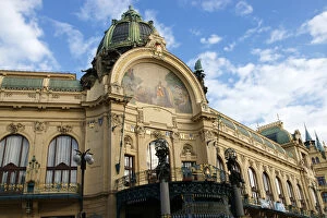 Images Dated 11th June 2012: Czech Republic. Prague. Municipal House. 1905-1911 Art Nouve