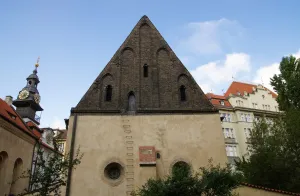 Images Dated 11th June 2012: Czech Republic. Prague. Old New Synagogue. Gothic, 13th cent