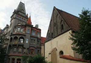 Images Dated 11th June 2012: Czech Republic. Prague. Old New Synagogue. Gothic, 13th cent