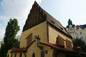 Images Dated 11th June 2012: Czech Republic. Prague. Old New Synagogue. Gothic, 13th cent