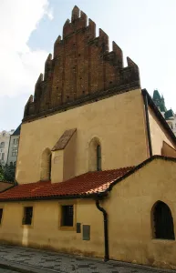 Images Dated 11th June 2012: Czech Republic. Prague. Old New Synagogue. Gothic, 13th cent