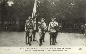 Bastille Prints: Czech Troops - Bastille Day Parade, Paris, France