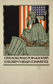 Hoover Prints: Czechoslovaks for Hoovers childrens relief committee