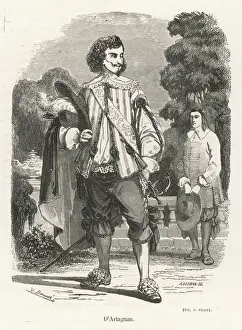 Musketeers Prints: D ARTAGNAN / DUMAS / C19TH