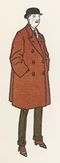 Lapels Prints: D-B Brown Coat 1913