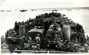 Images Dated 11th July 2016: D-Day American Invasion Forces, WW2