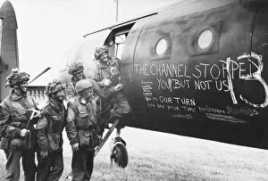 Chalk Collection: D-Day - Glider reinforcement team