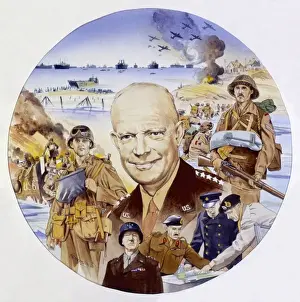 Montgomery Prints: D Day Invasion of France - WW2