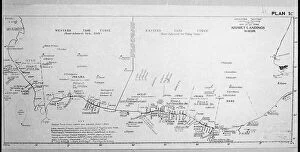 1944 Collection: D-DAY MAP 1944