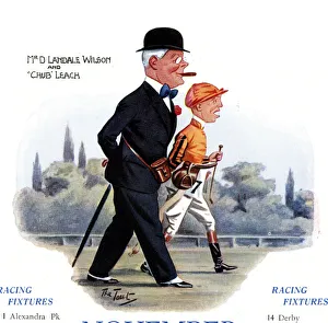 D Landale Wilson and Chub Leach, racing fixtures
