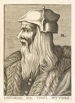 Larmessin Prints: Da Vinci / Larmessin