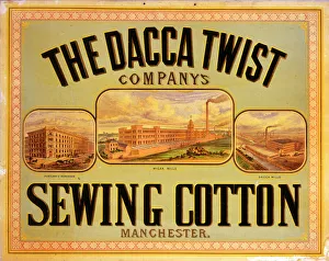 Sewing Gallery: The Dacca Twist Companys Sewing Cotton, Manchester