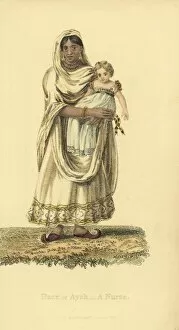 Dace or ayah, Indian nurse, with European child