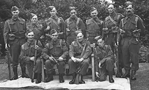 Greeley Prints: Dads Army - a village Home Guard unit. Binfield Heath