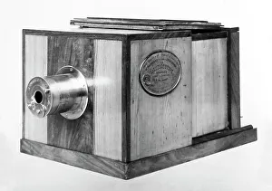 Daguerre Prints: A Daguerre camera for taking daguerreotype photographs, 1840s