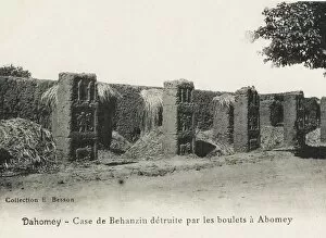 Adobe Gallery: Dahomey (modern Benin) - Ruins of Royal apartments